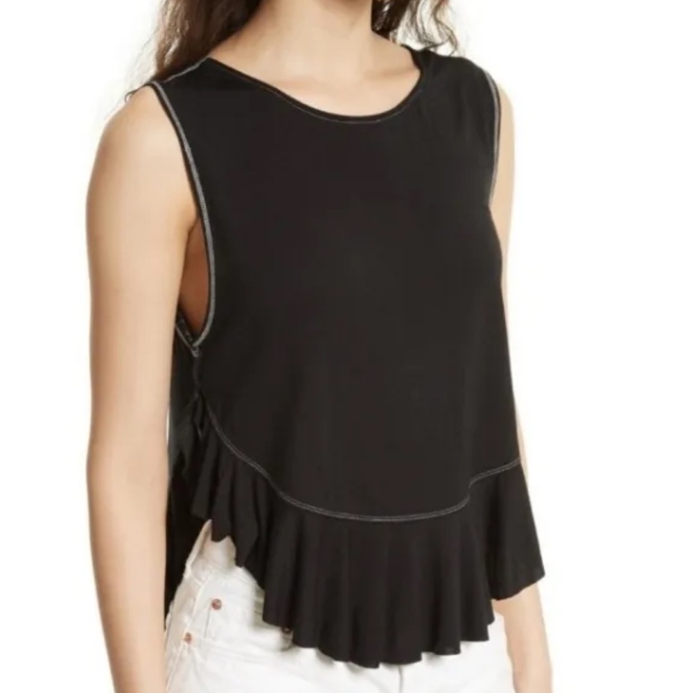 We The Free Ruffle Uptown Tank Top